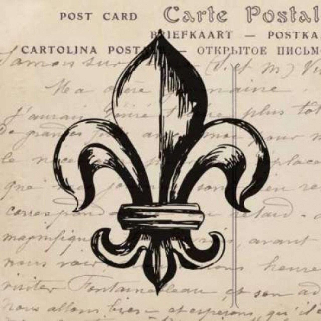 Fleur De Lis II Poster Print by Sabine Berg - Item # VARPDX18188